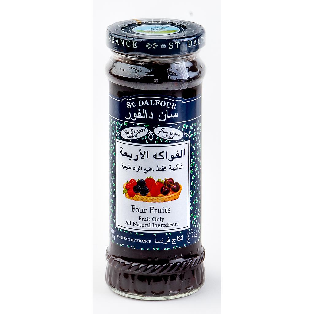 St Dalfour Four Fruits Jam 284 Grm