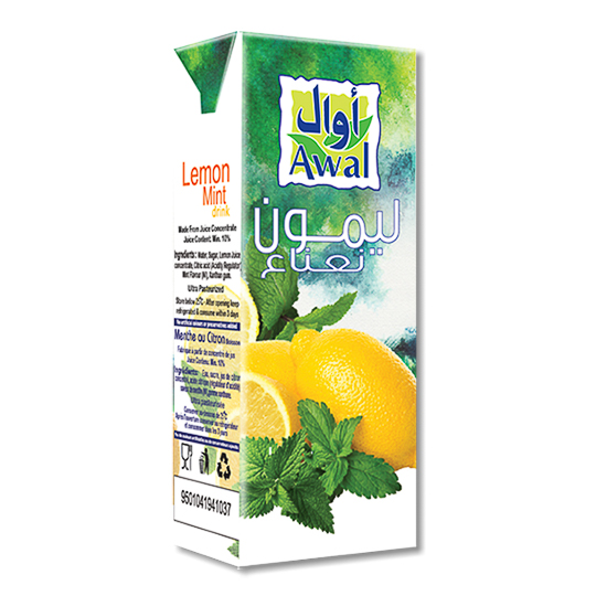 Awal Drink  Lemon Mint 200 Ml