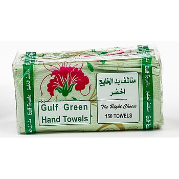 Gulf Hand Towel Green 150 Sheet