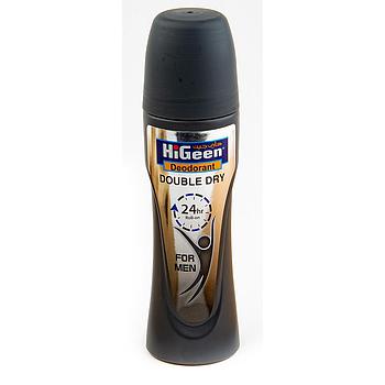 Higeen Deod R/On Men Double Dry 75 Ml