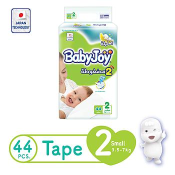 Babyjoy Small 3.5-7 #2  44 Diapers Vp